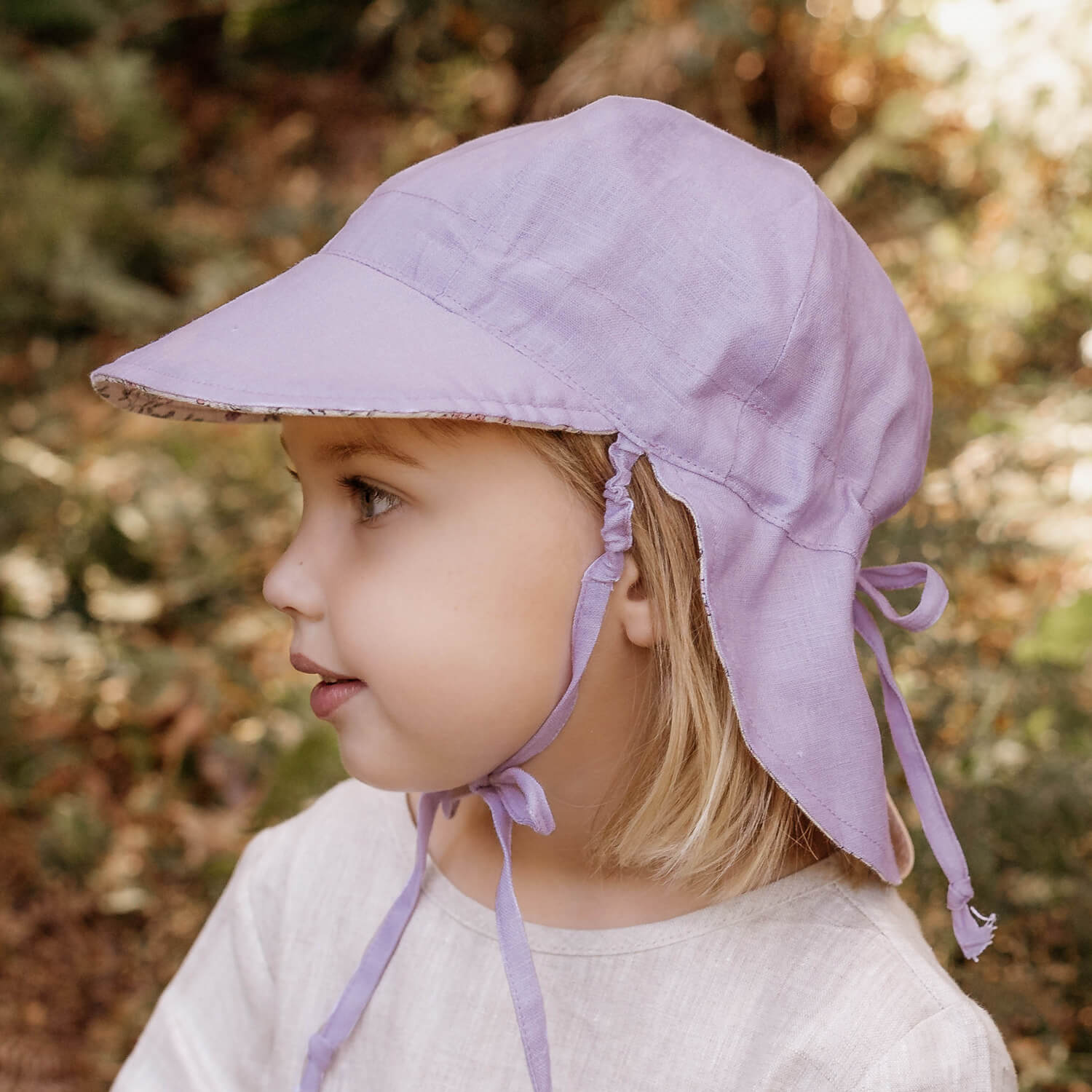 Bedhead Hats 'Lounger' Baby Reversible Flap Sun Hat - Laura