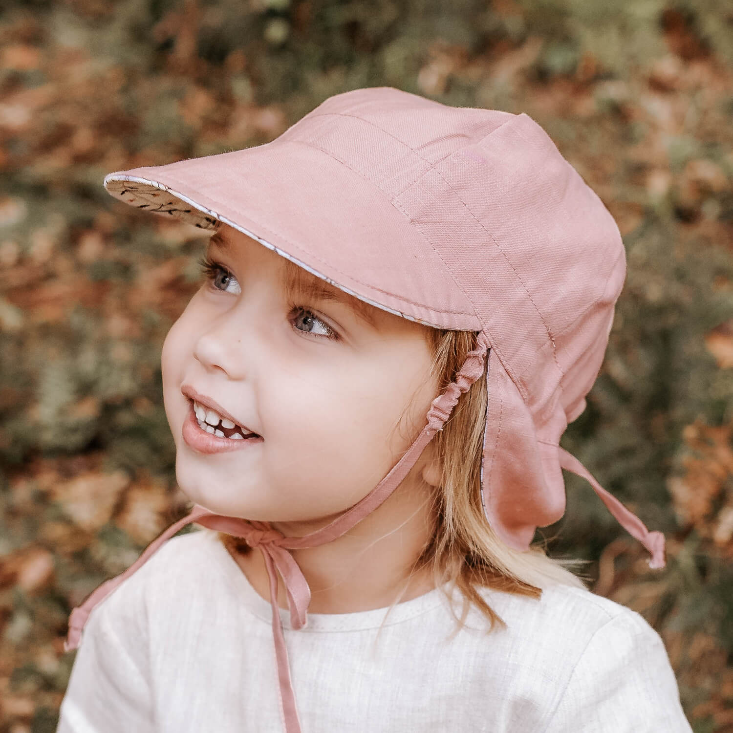 Bedhead Hats 'Lounger' Baby Reversible Flap Sun Hat - Provence