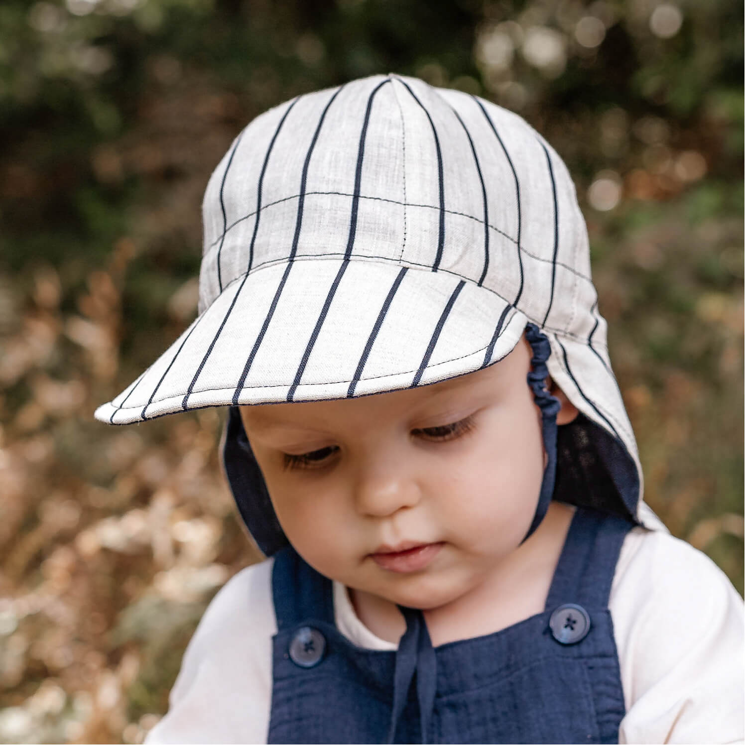Bedhead Hats 'Lounger' Baby Reversible Flap Sun Hat - Alex