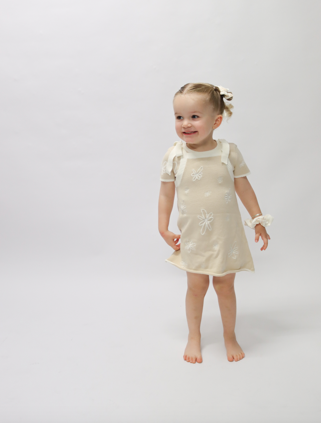 Ziggy Lou Dress Gia (Latte)