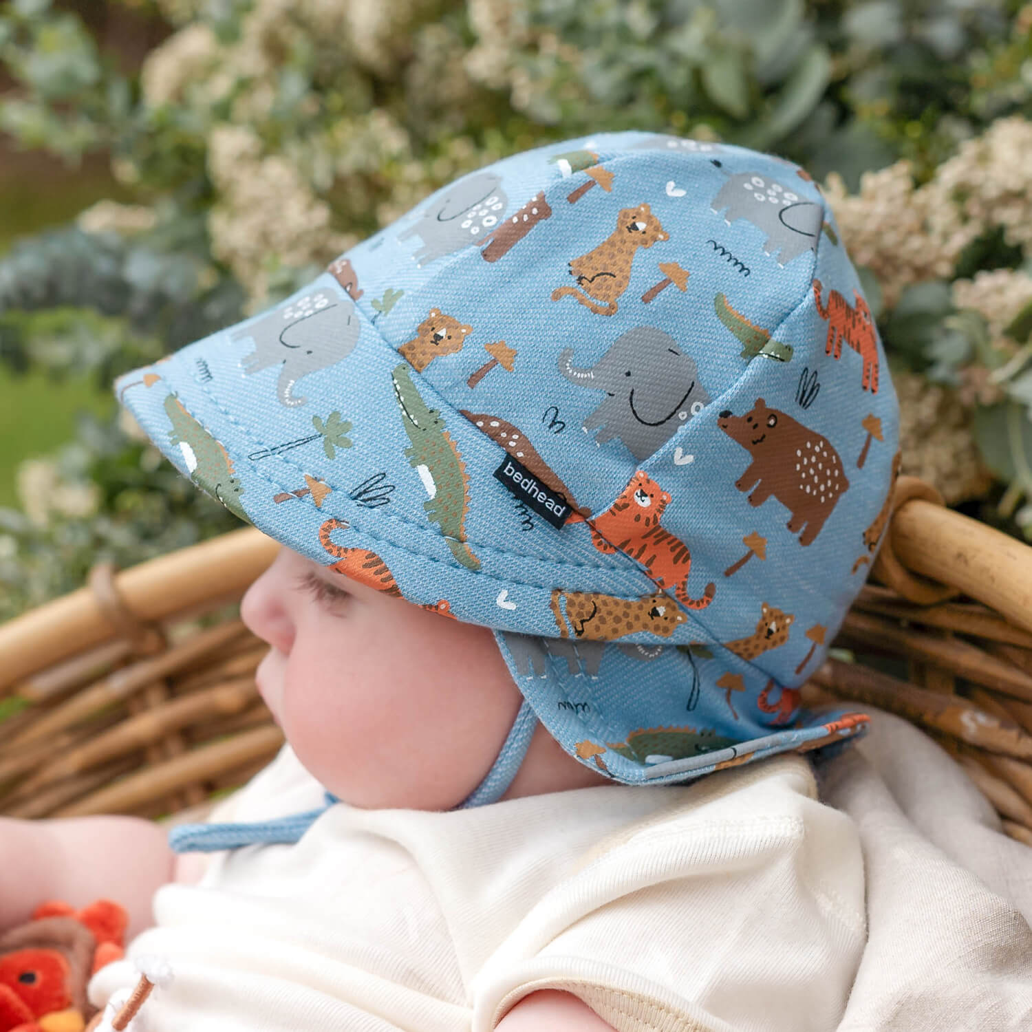 Bedhead Hats Legionnaire Flap Sun Hat - Safari
