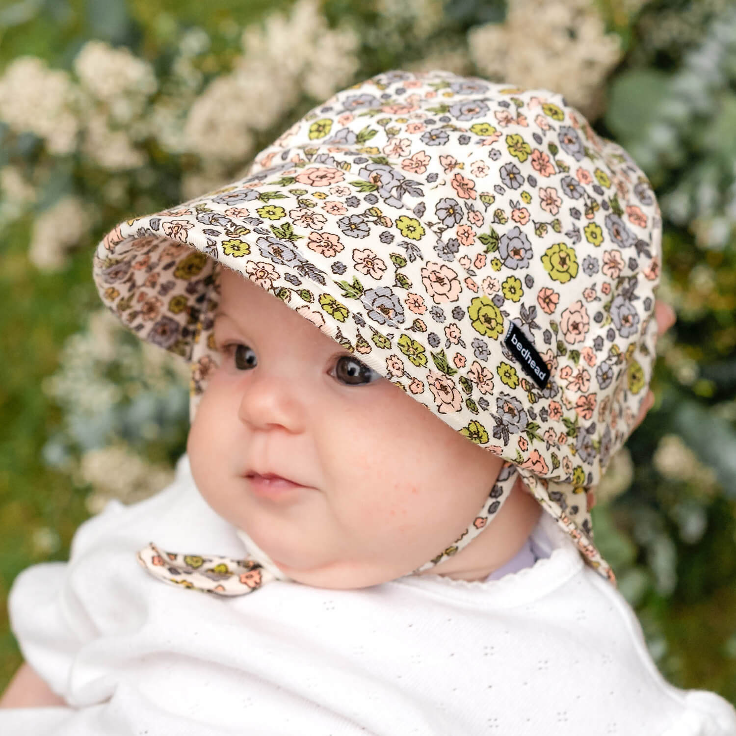 Bedhead Hats Legionnaire Flap Sun Hat - Floret