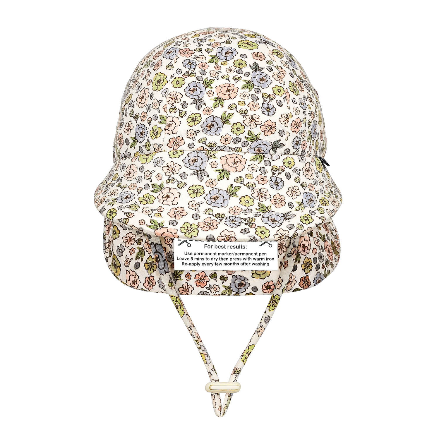Bedhead Hats Legionnaire Flap Sun Hat - Floret