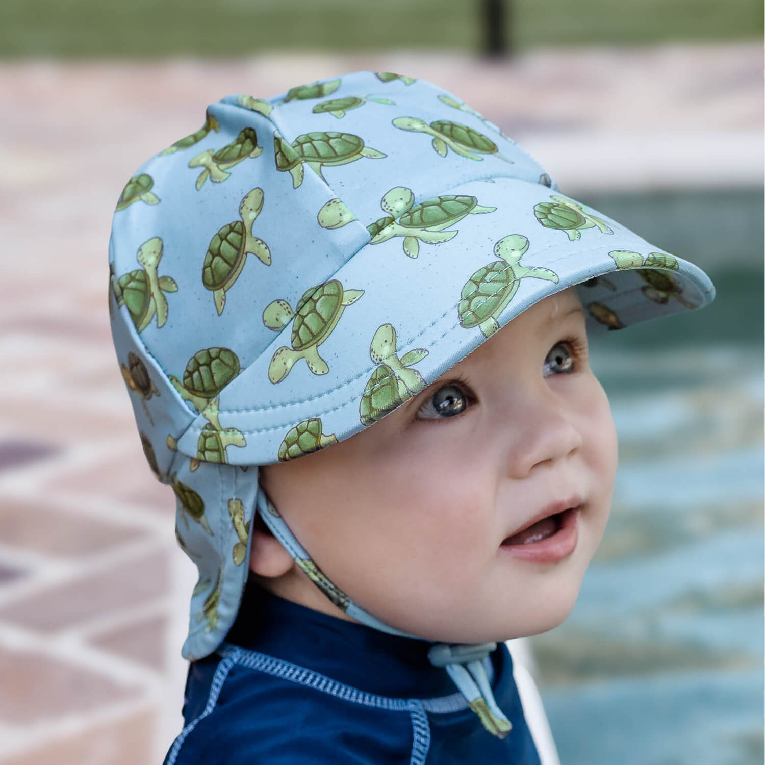Bedhead Hats Swim Legionnaire Flap Beach Hat - Sheldon