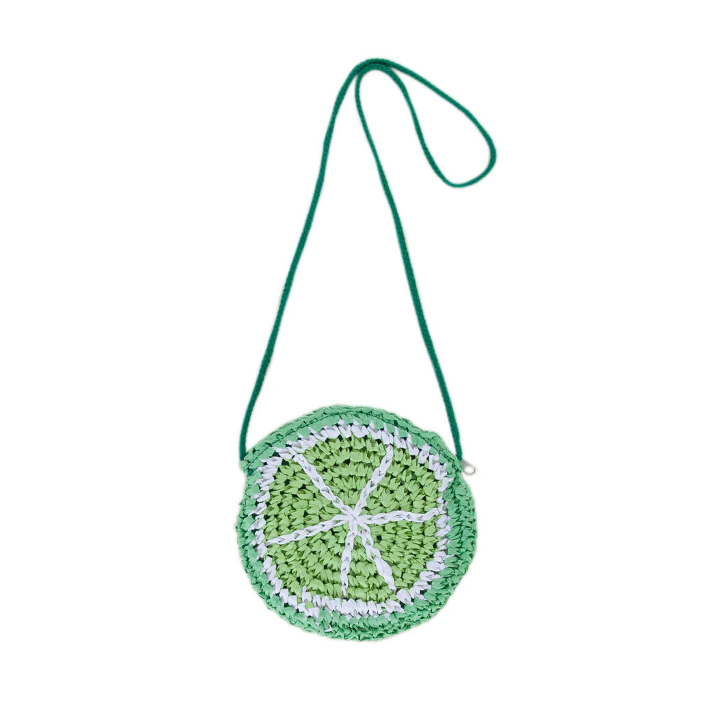 Acorn Kids Lime Straw Bag