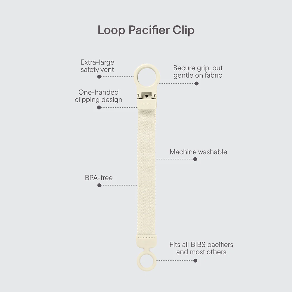 Bibs Pacifier Clip Loop