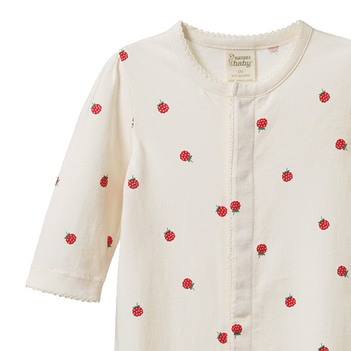 Nature Baby Lucy Suit - Raspberry Print