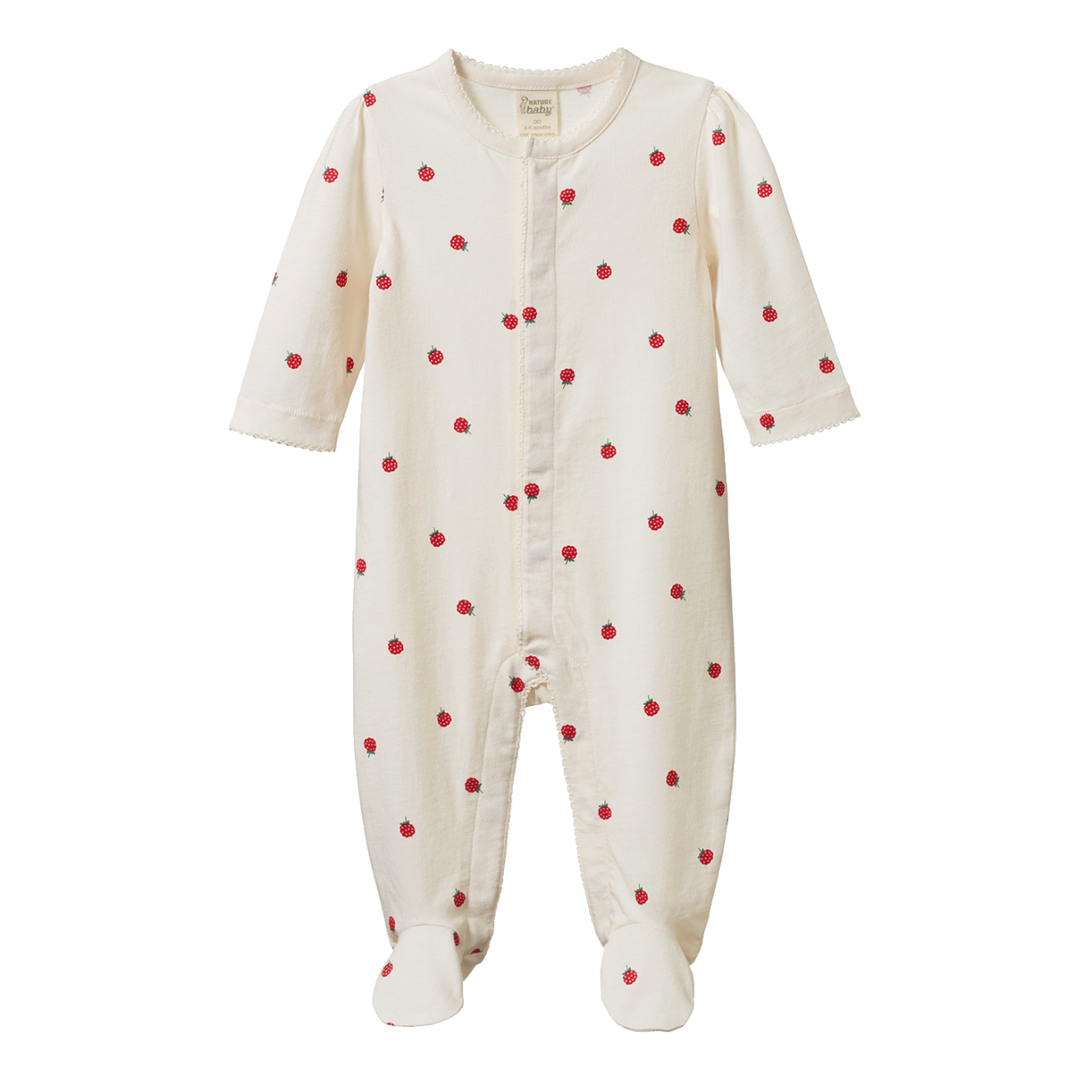 Nature Baby Lucy Suit - Raspberry Print