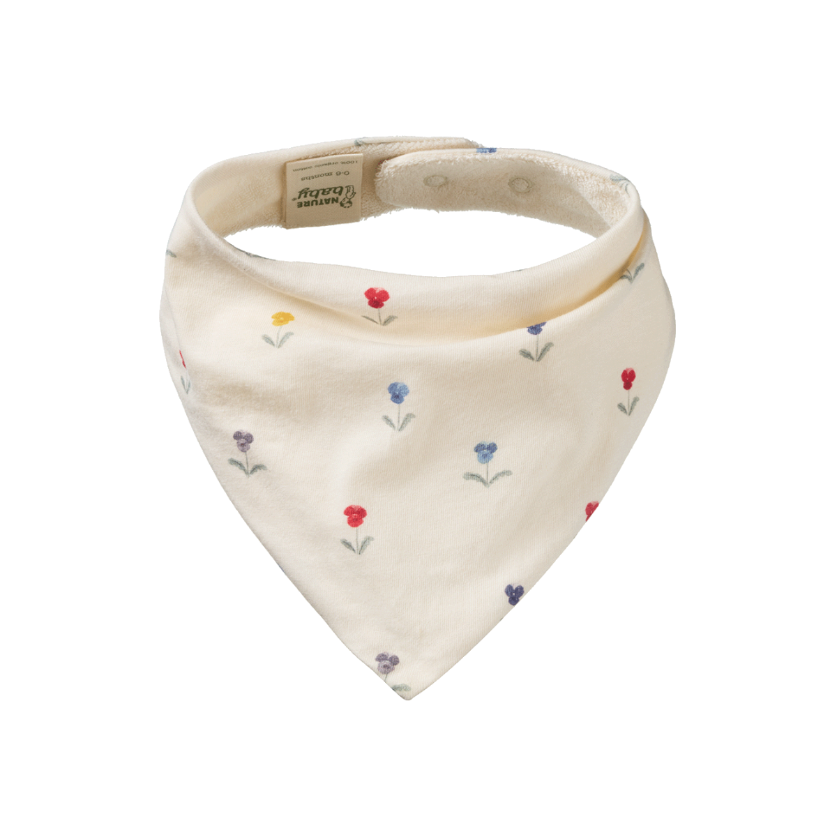Nature Baby Triangle Bib - Delphine