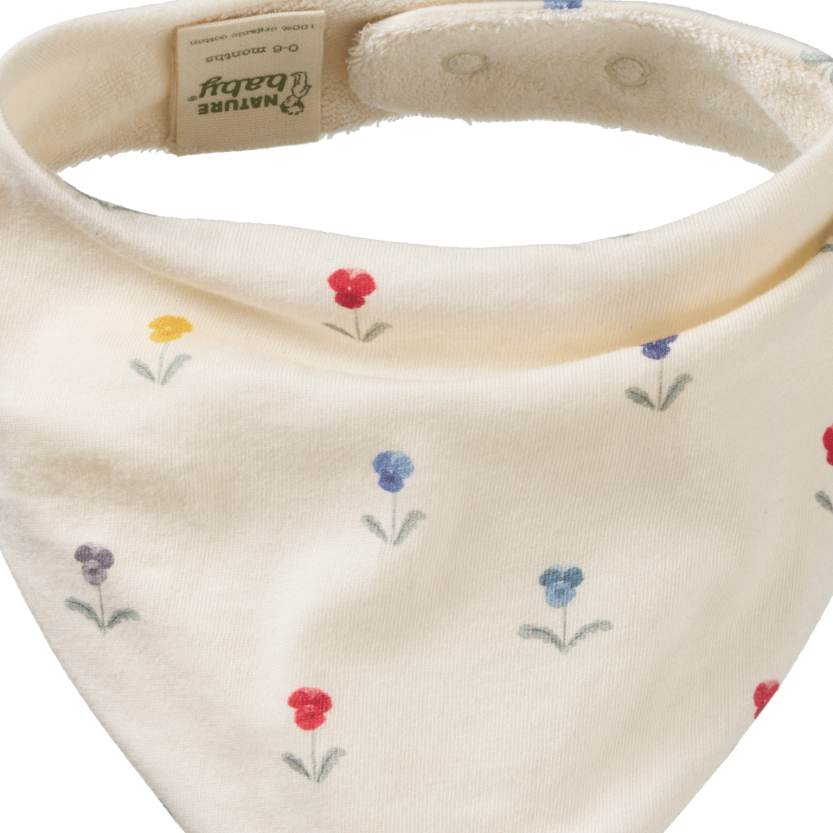 Nature Baby Triangle Bib - Delphine