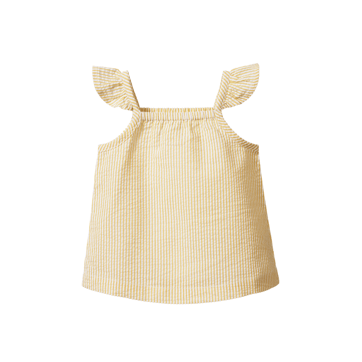 Nature Baby Golden Stripe Petal Top