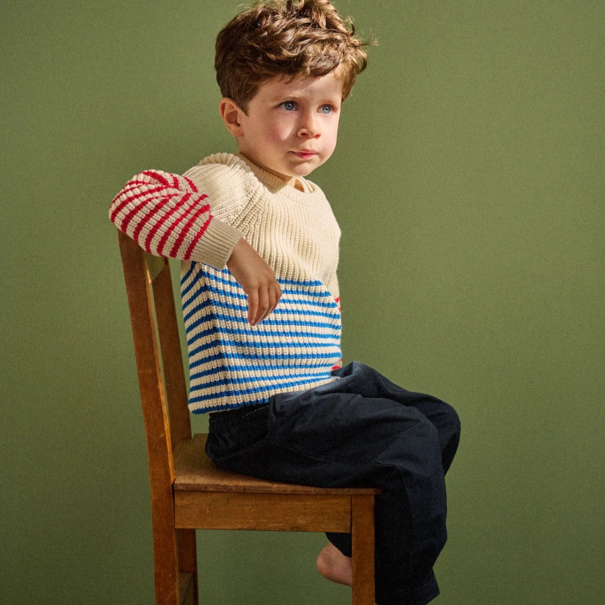 Nature Baby Sailor Pants- Navy