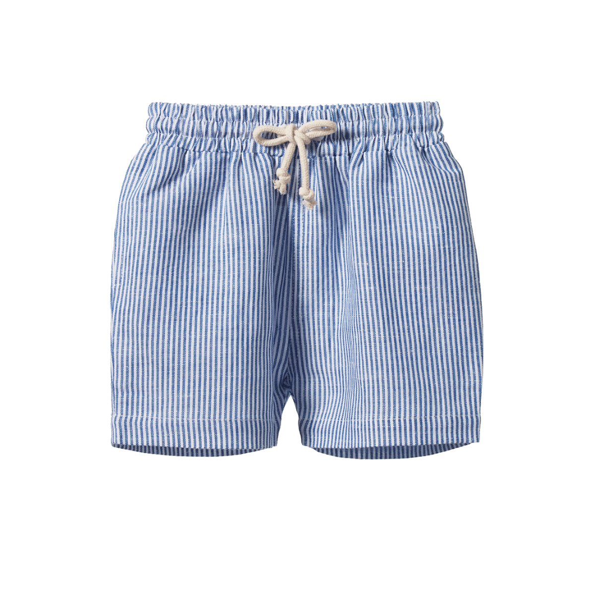 Nature Baby James Shorts Cotton Linen - Blue Stripe