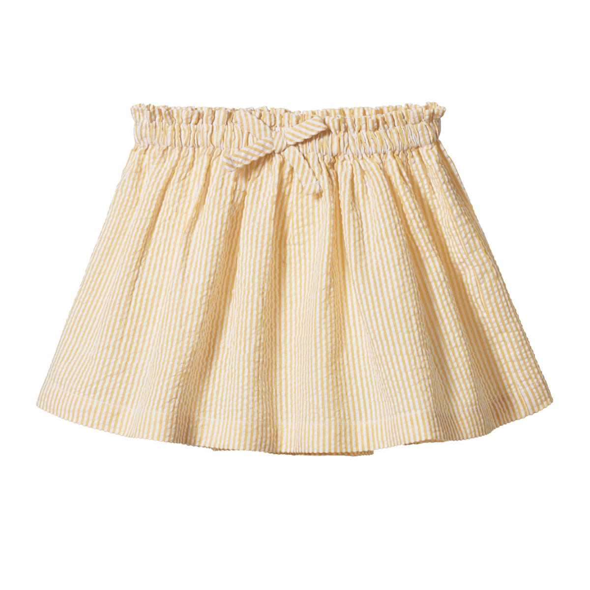 Nature Baby Orchard Skirt Seasucker - Golden Stripe