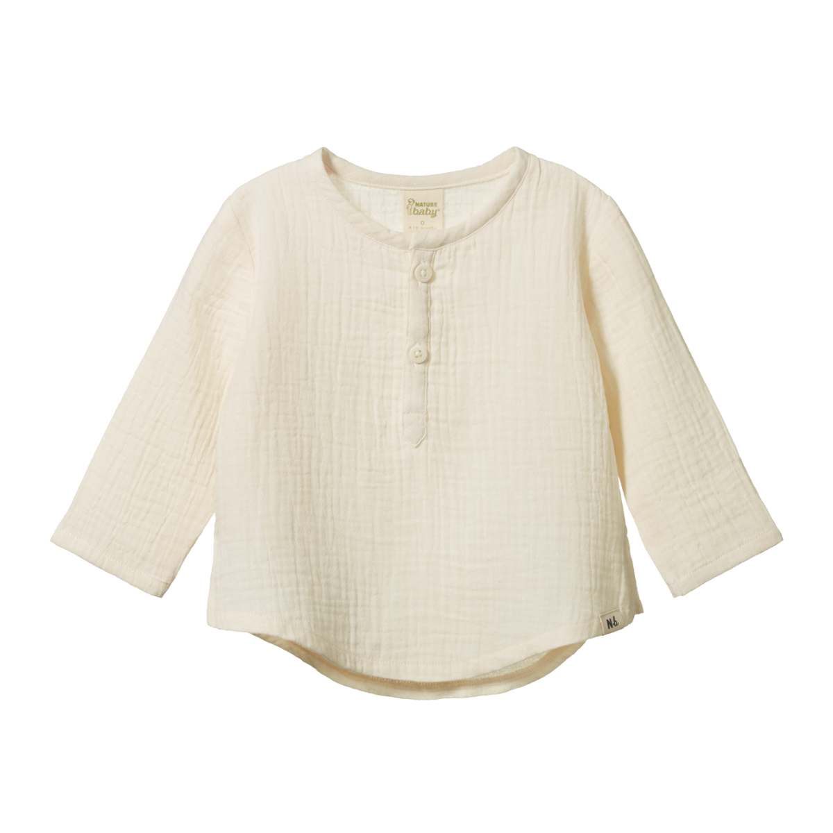 Nature Baby Muslin Caravan Shirt