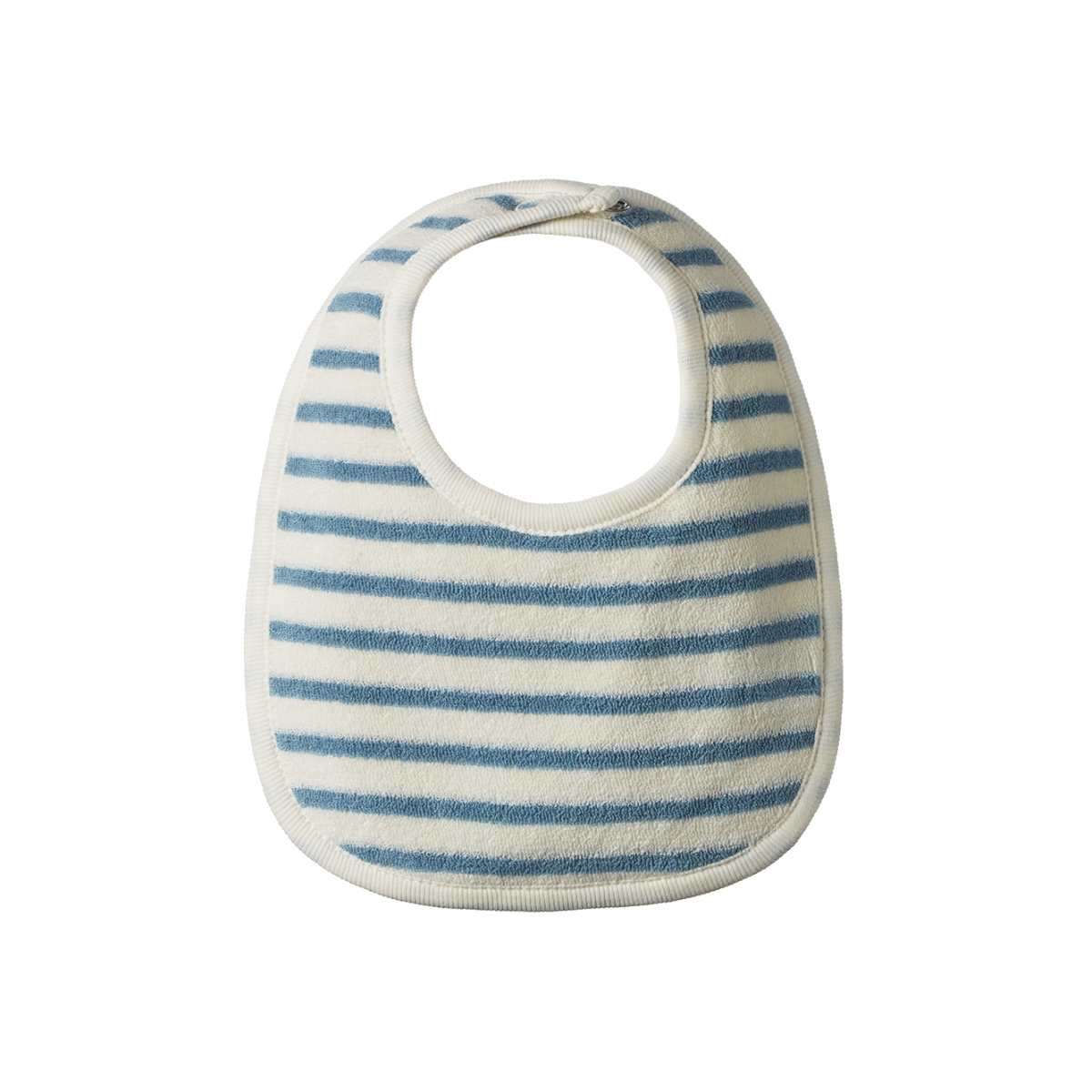Nature Baby Dribble Bib 3 pack - Powder Blue/Natural