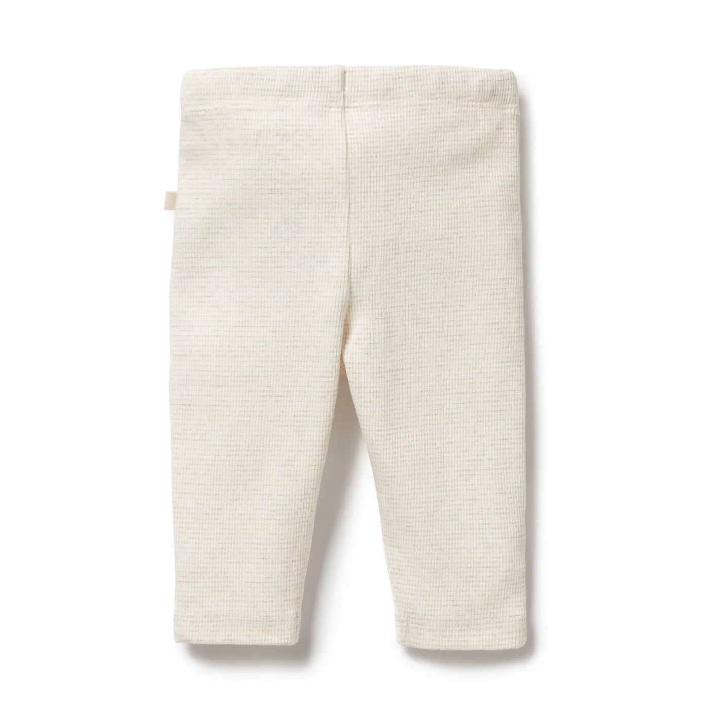 Wilson & Frenchy Organic Stripe Rib Legging - Oatmeal