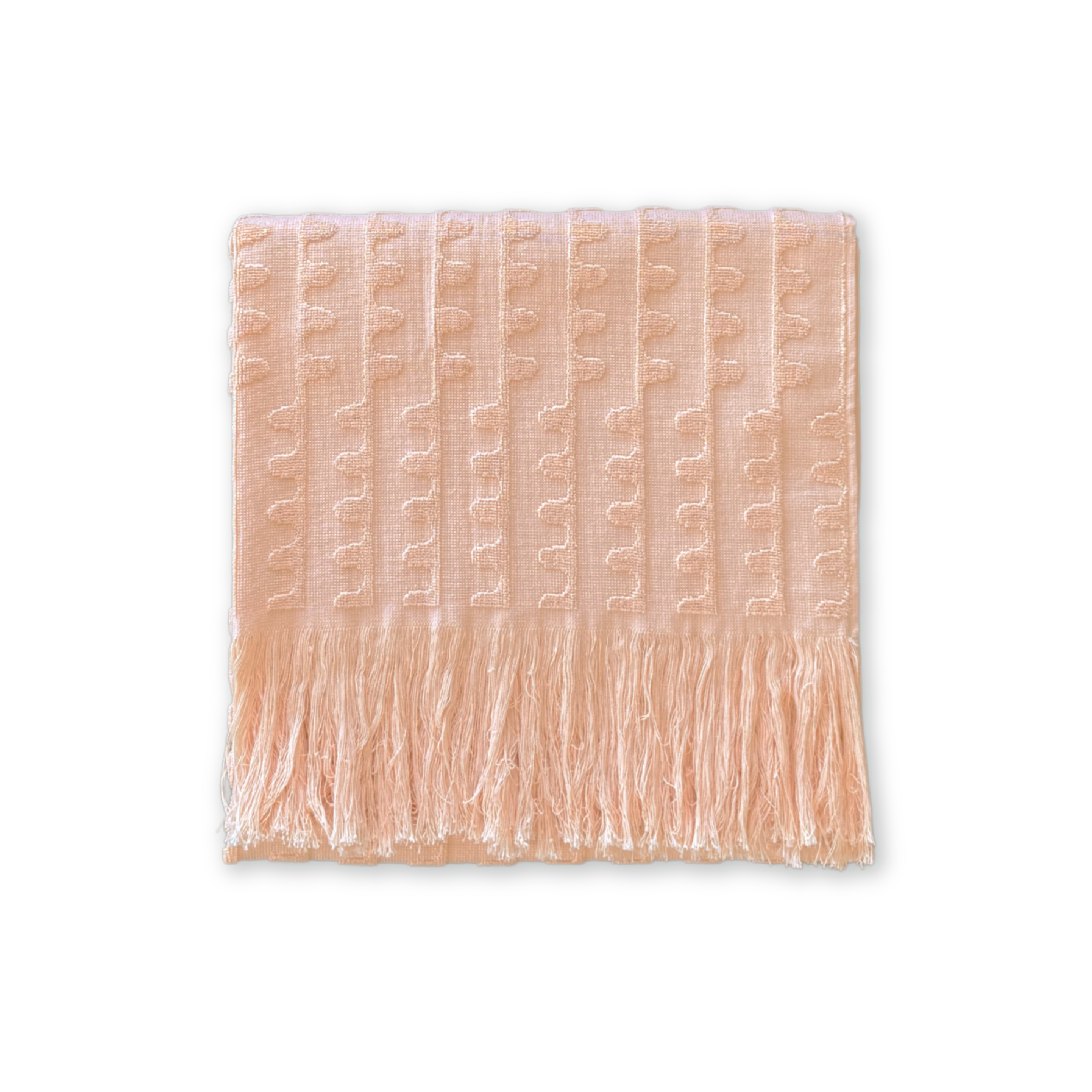 Grown Flow Terry Beach Towel - Peachy