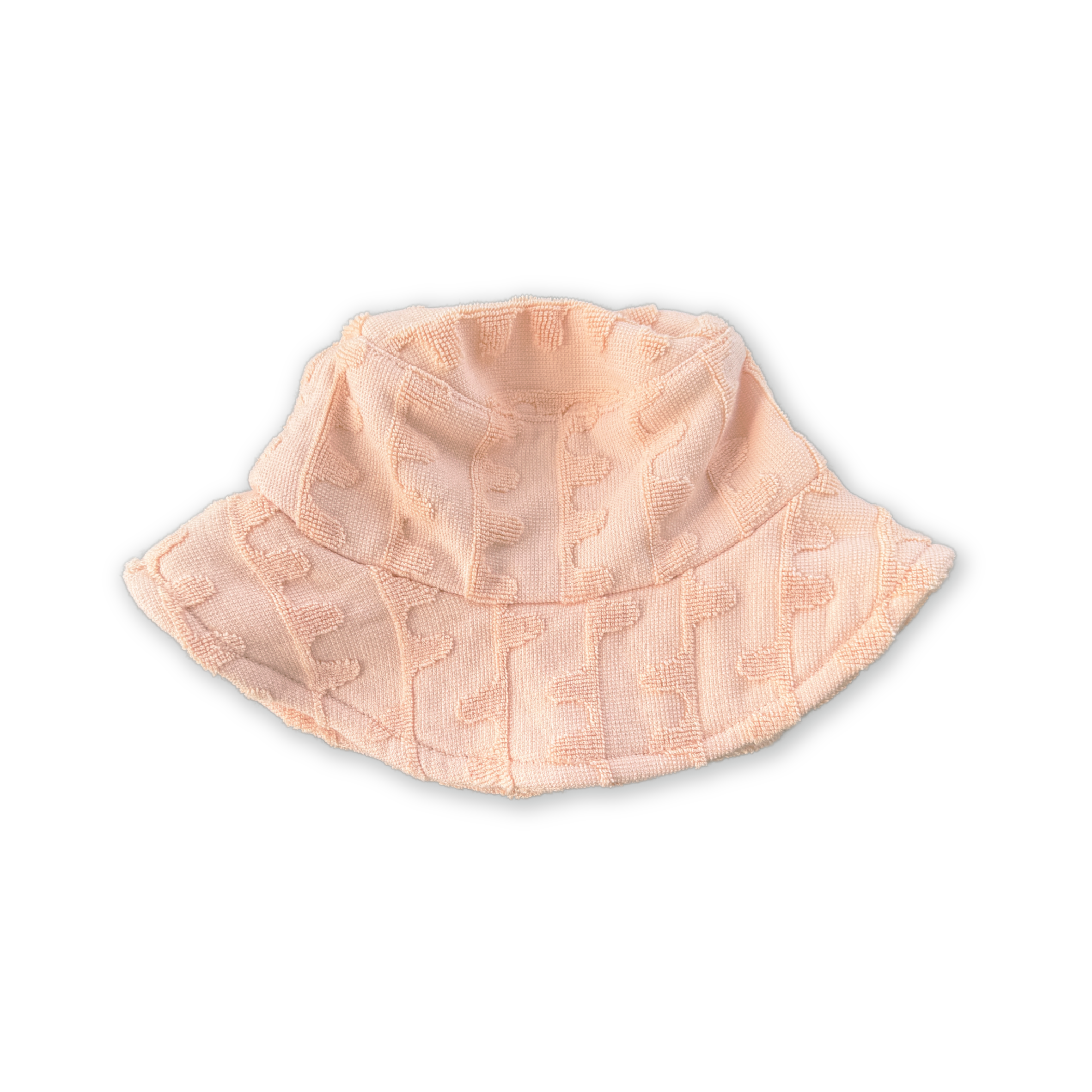 Grown Terry Flow Bucket Hat - Peachy