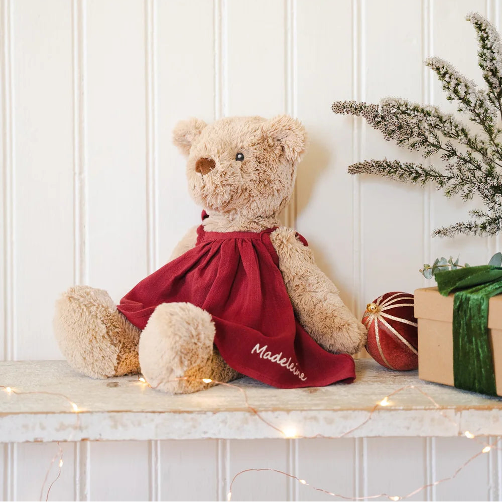 Nana Huchy Honey Bear Dress- Red