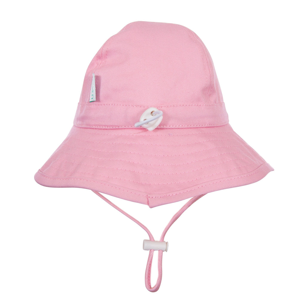Acorn Kids Pink Wide Brim Infant Hat