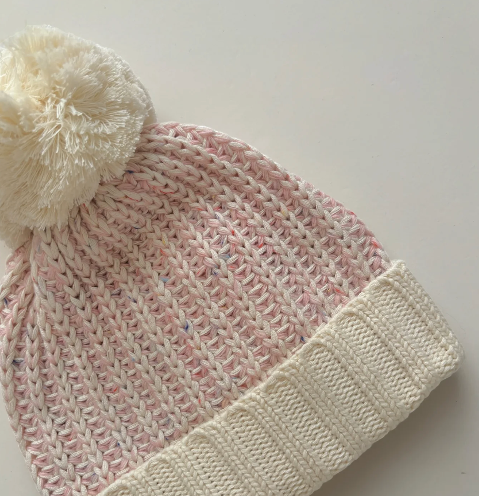 Belle & Sun Beanie - Pink Salt