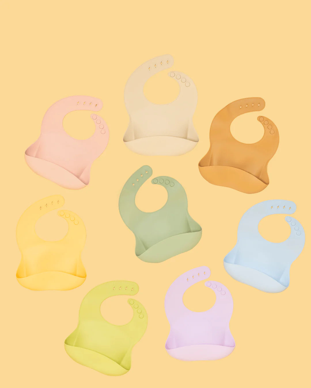 Kiin Silicone Bib - Pastel Sky