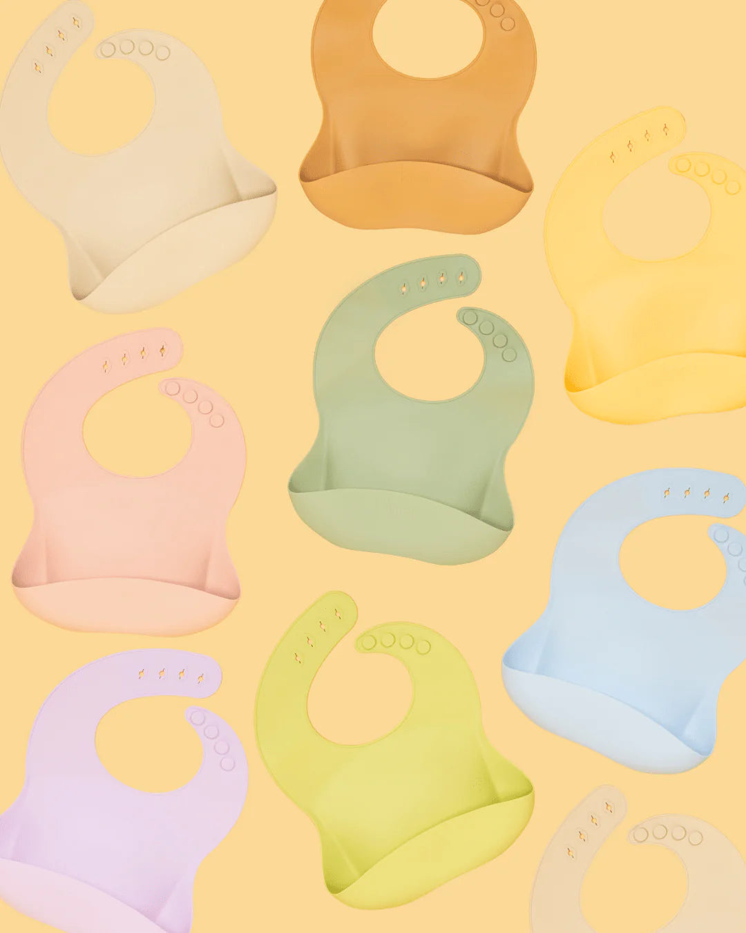 Kiin Silicone Bib - Blossom