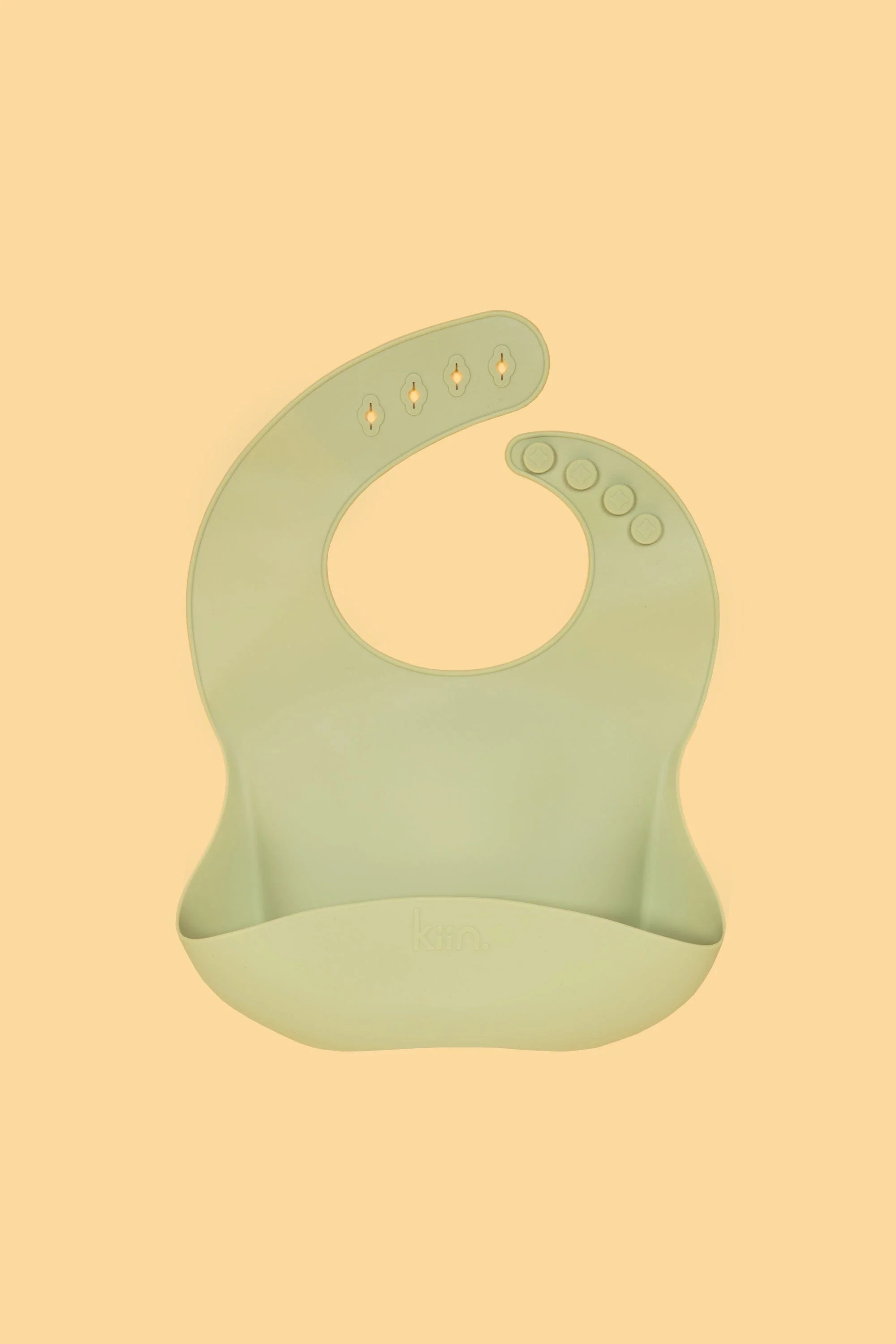 Kiin Silicone Bib - Sage