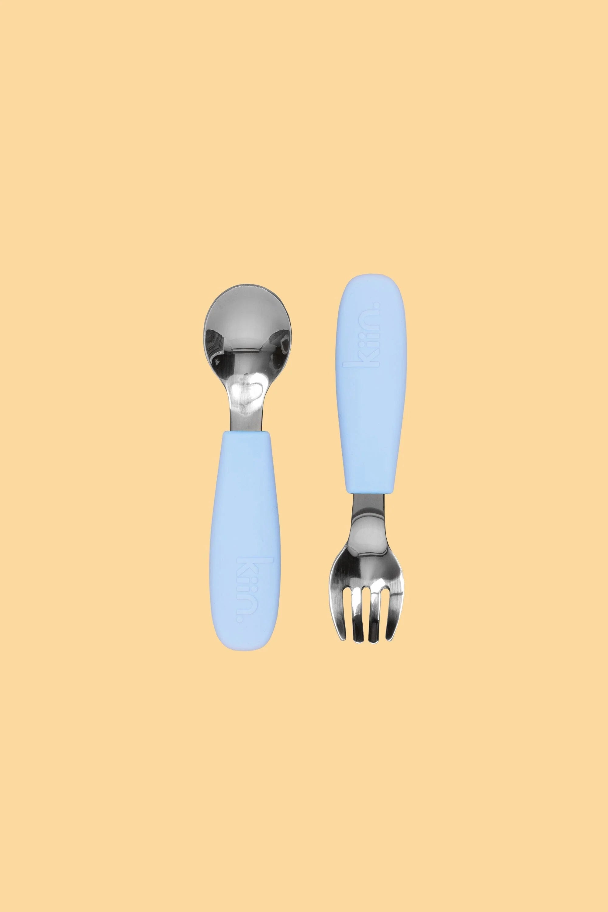 Kiin Silicone Cutlery Set - Pastel Sky