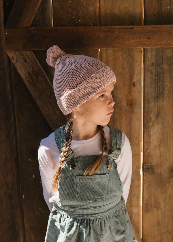 Acorn Kids Stargaze Beanie -Pink Speckle