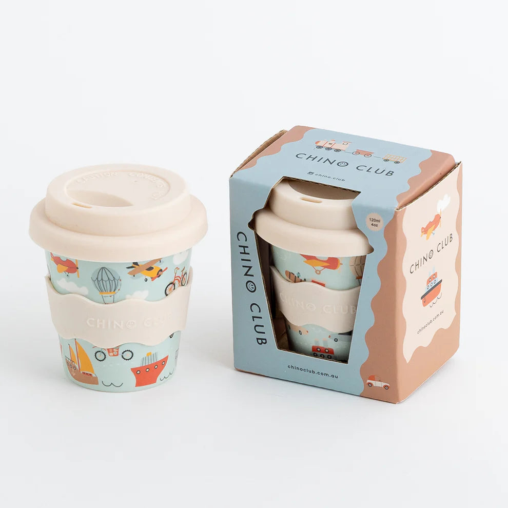 Chino Club Vehicles Babychino Cup 4oz"