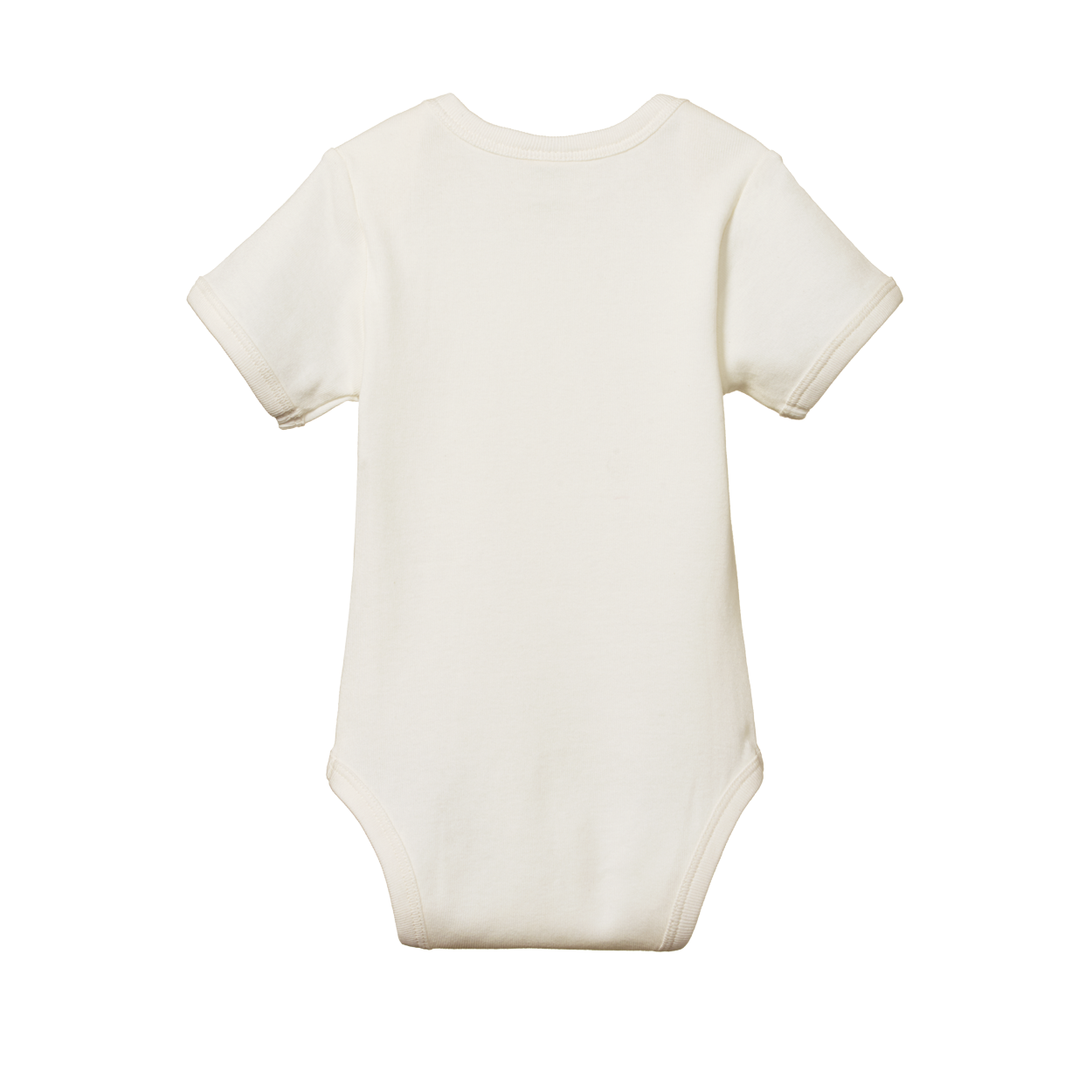 Short Sleeve Bodysuit - Natural